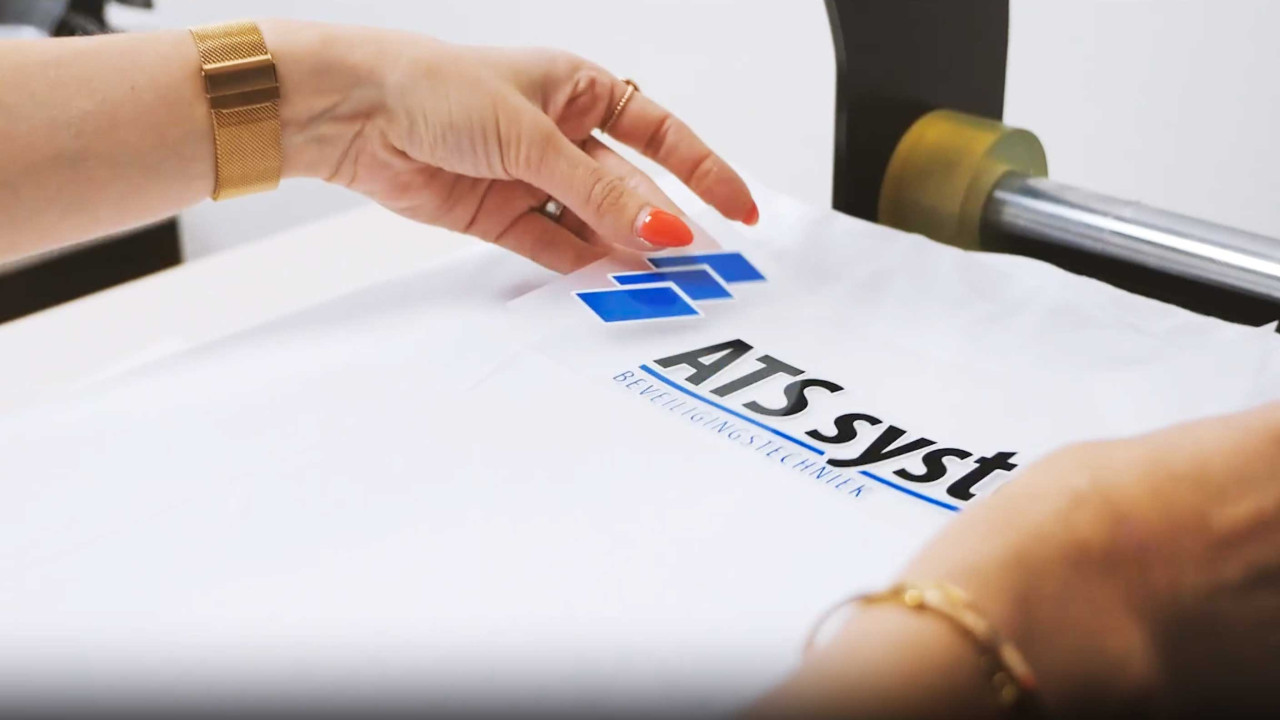 Transfers op shirt